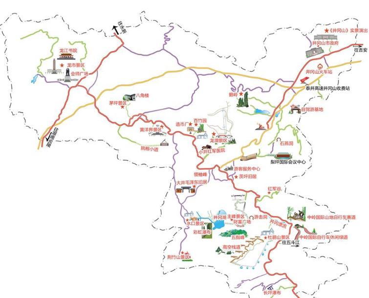 清明小长假,最美的行程当属井冈山