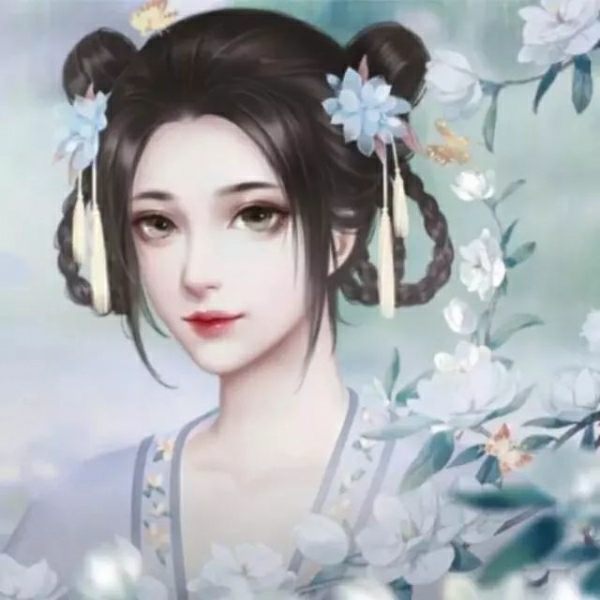 温婉大方的古风女头,富有诗意的古风女头