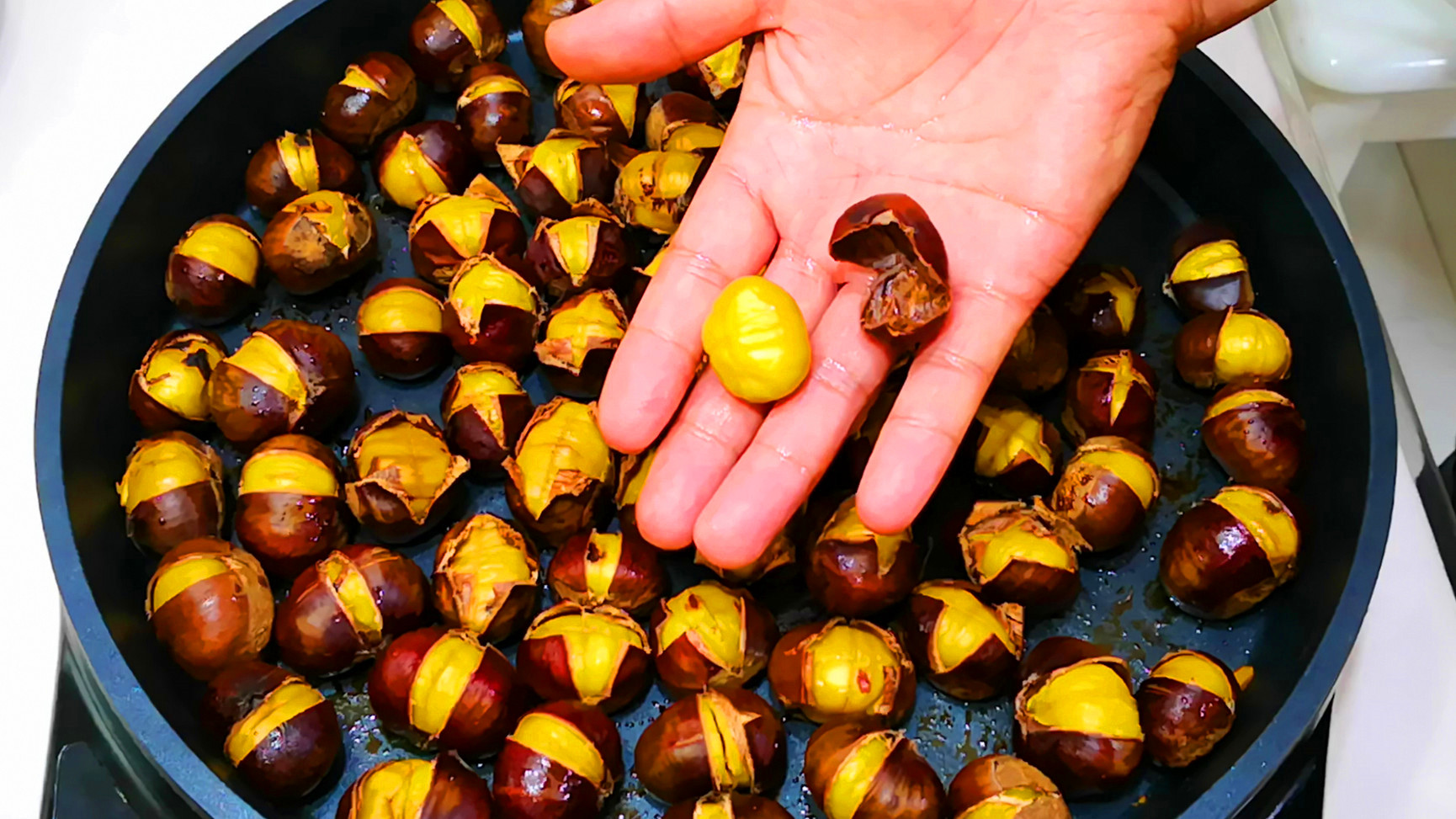 板栗怎么炒才开口,板栗怎样炒才能酥脆