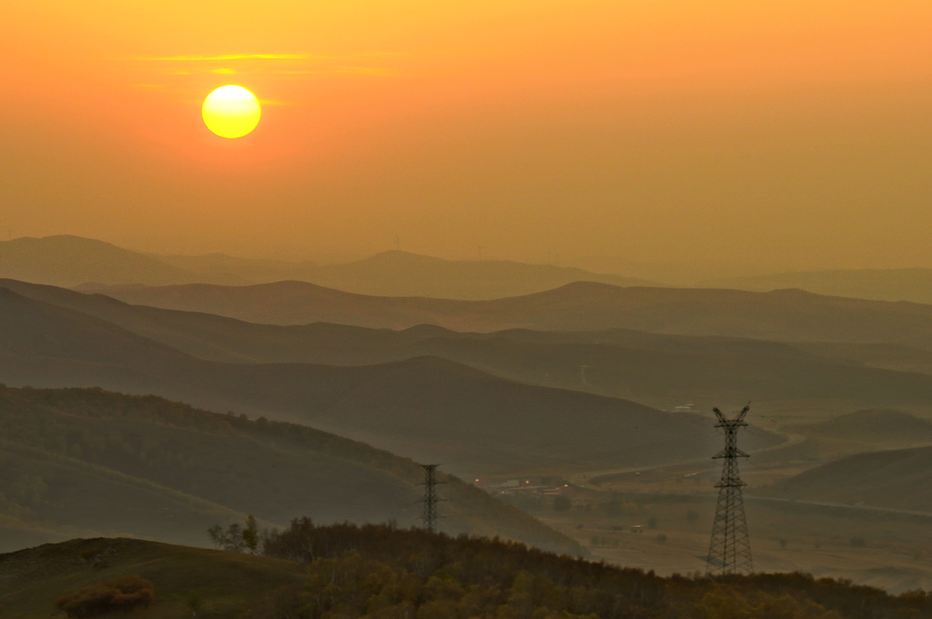 京北第一天路千松坝国家森林公园,千松坝森林公园和京北第一天路