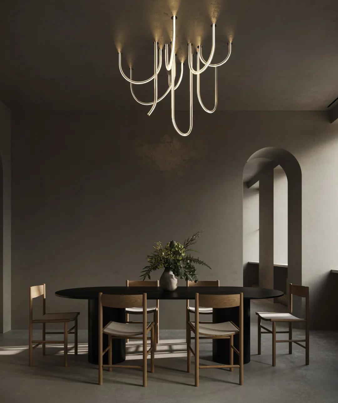 极简极奢设计,102平现代极简风格