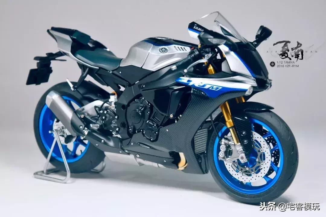 模型制作范例：田宫1:12雅马哈YZF-R1M,14133制作过程