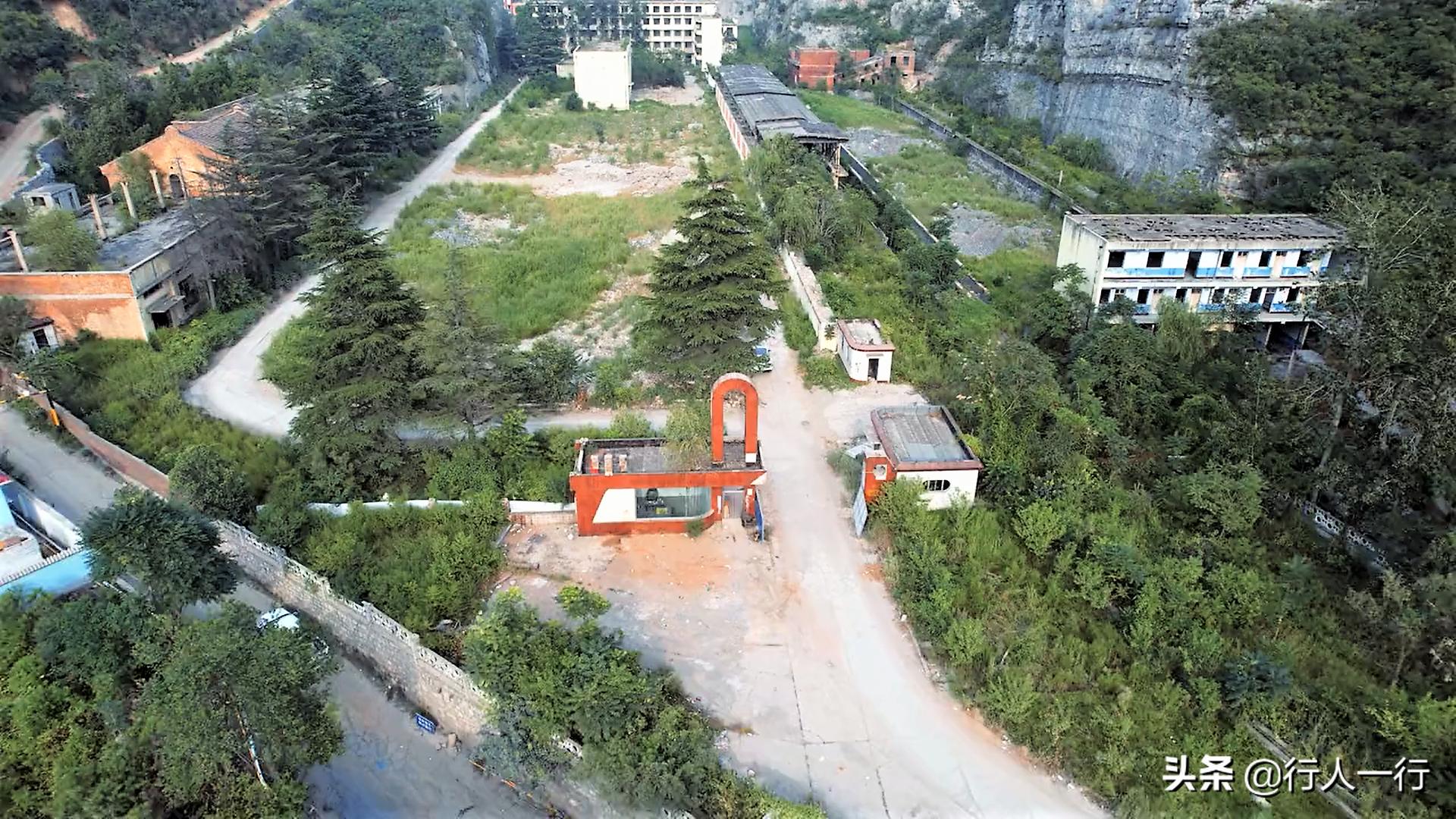 焦作太行深山里废弃的小香港,太行山丹河电厂
