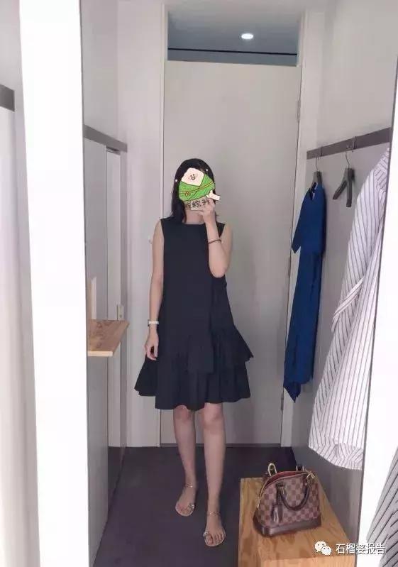 穿上它就不需要P图,这条短袖连衣裙真实爱上