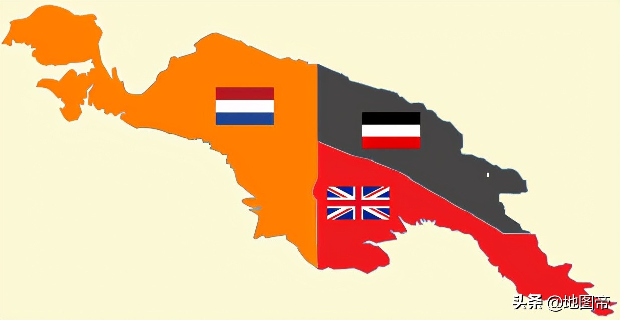 太平洋第一大岛，形状像恐龙，为何分属印尼和巴新？