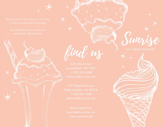 三折页设计案例展示极简风格,三折页设计软件