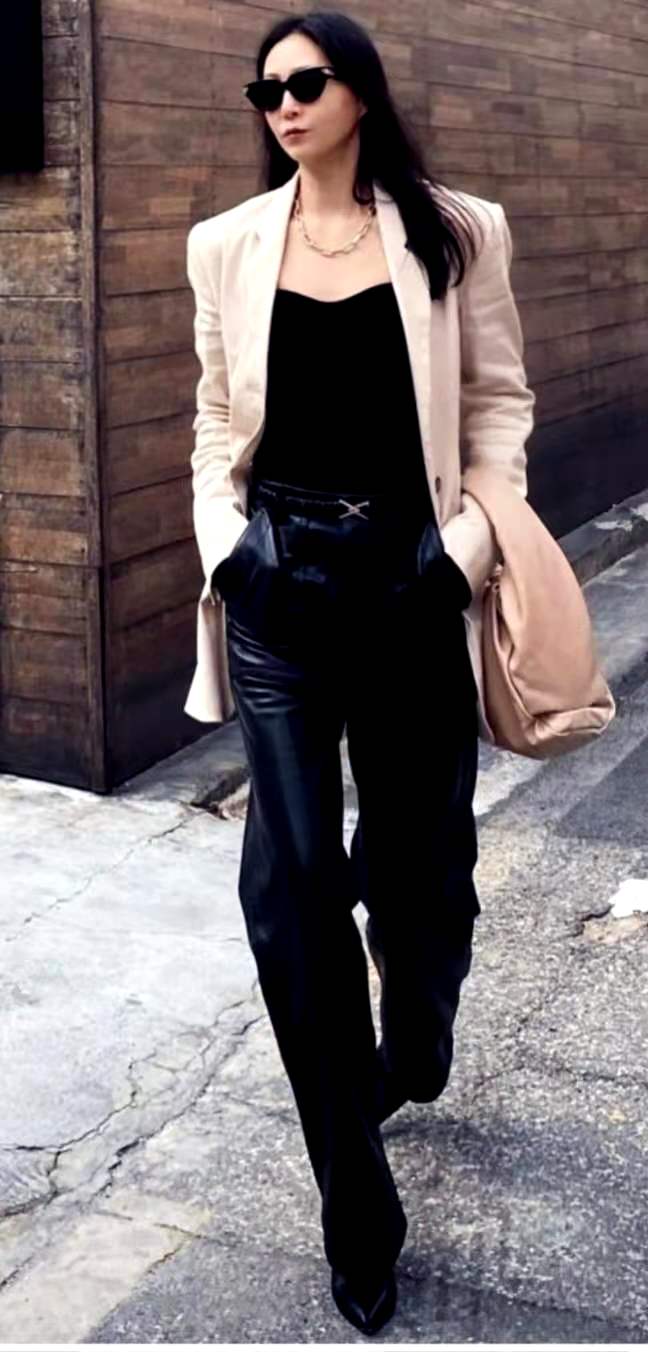 亚洲女性穿搭,春季穿搭女高级感韩系