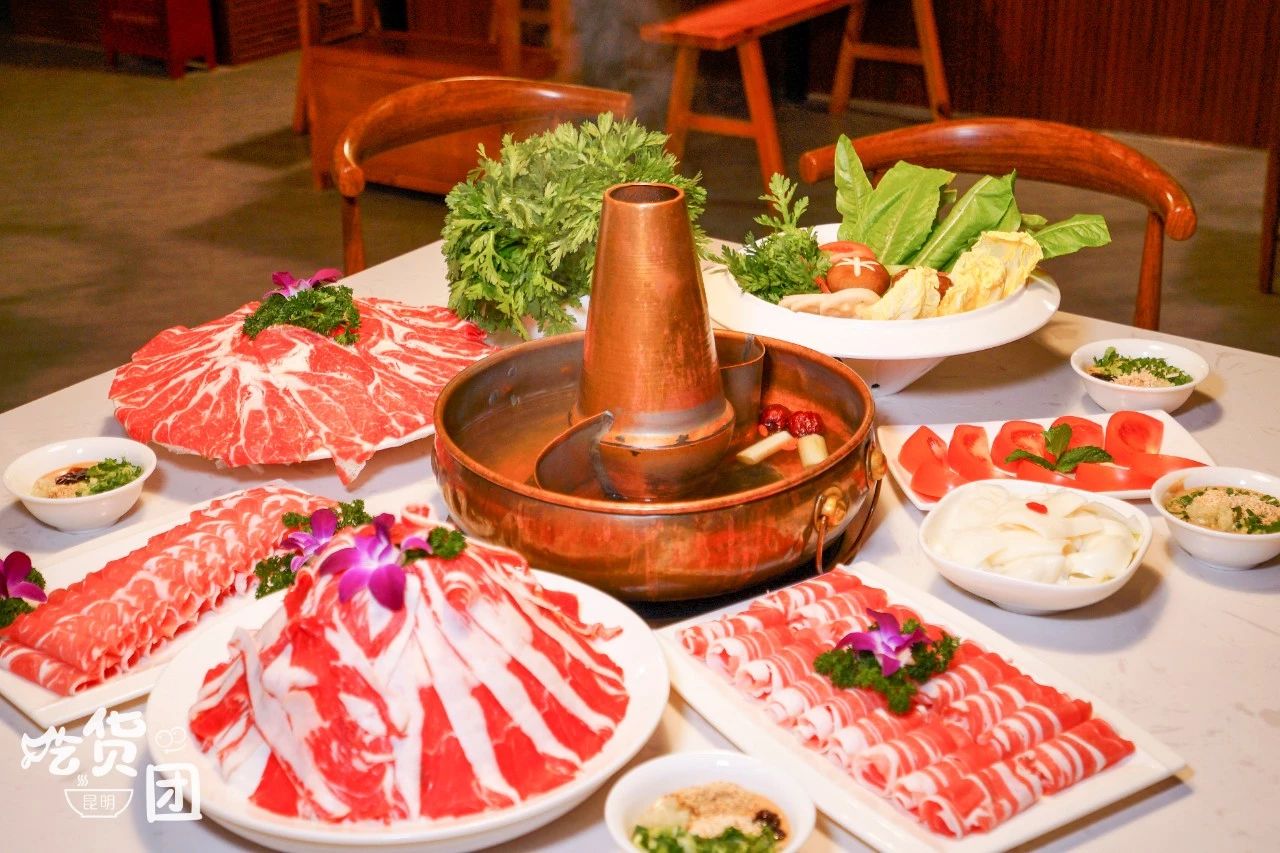 北京大悦城前后涮羊肉,大悦城老北京胡同菜馆