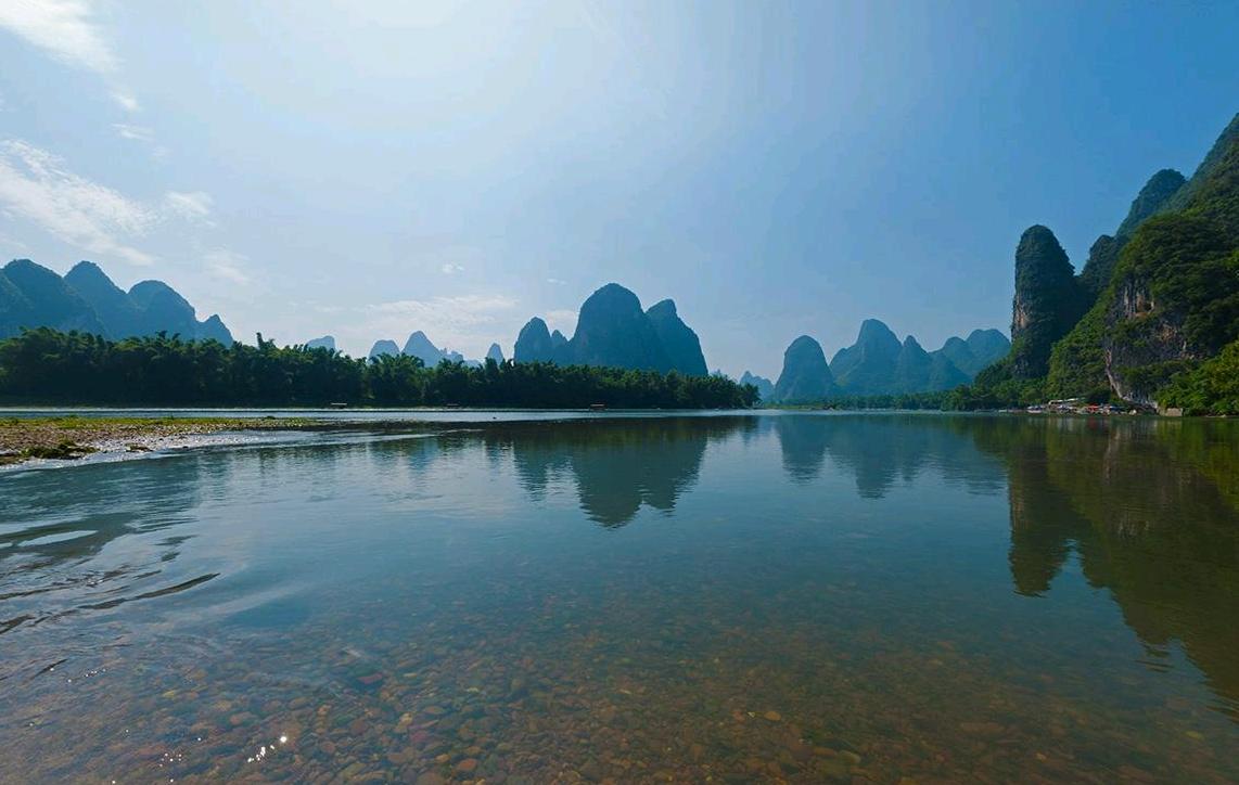 桂林山水风景优美空气清新,桂林好山好水好空气