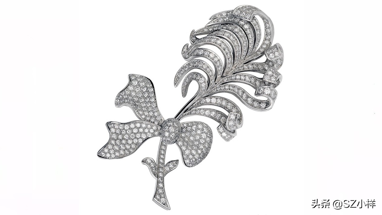 轻盈飘逸的羽毛,承载厚重的文化,演绎珠宝界永不落幕的时尚经典