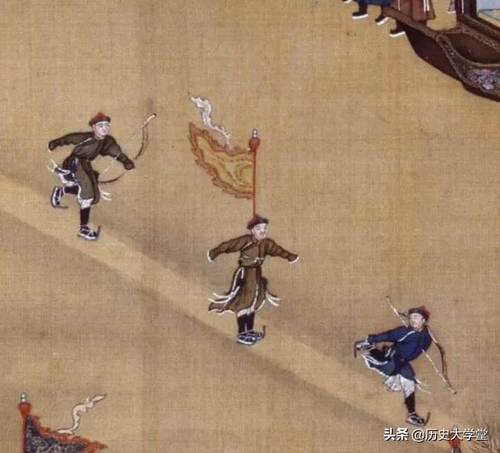 乾隆皇帝钟爱的“冰嬉”，在清朝究竟是个什么运动