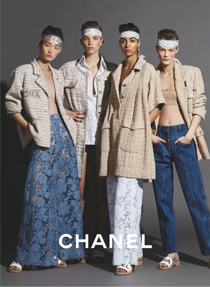 刘雯身穿chanel2018,刘雯香奈儿同款包