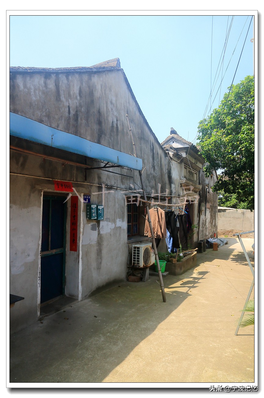 宁波北仑小港布旗岭石屋古村,大碶头古村