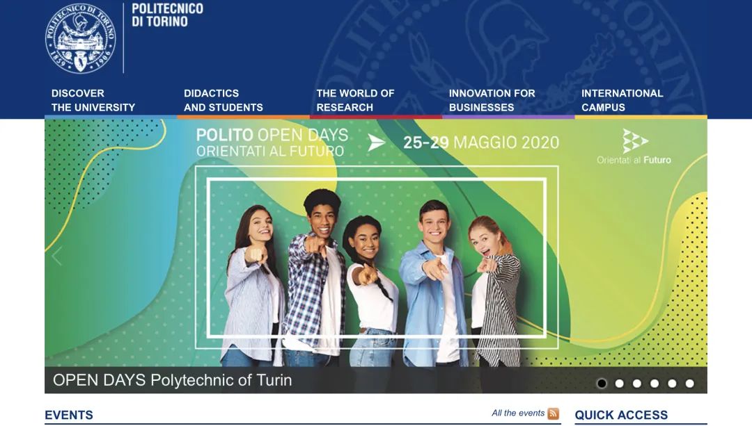 一直被忽视的意大利交互设计名校——都灵理工大学