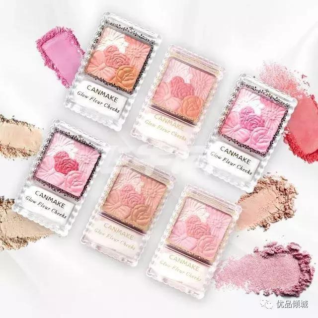 日系女生腮红妆容,韩系清透感妆容用什么颜色的腮红