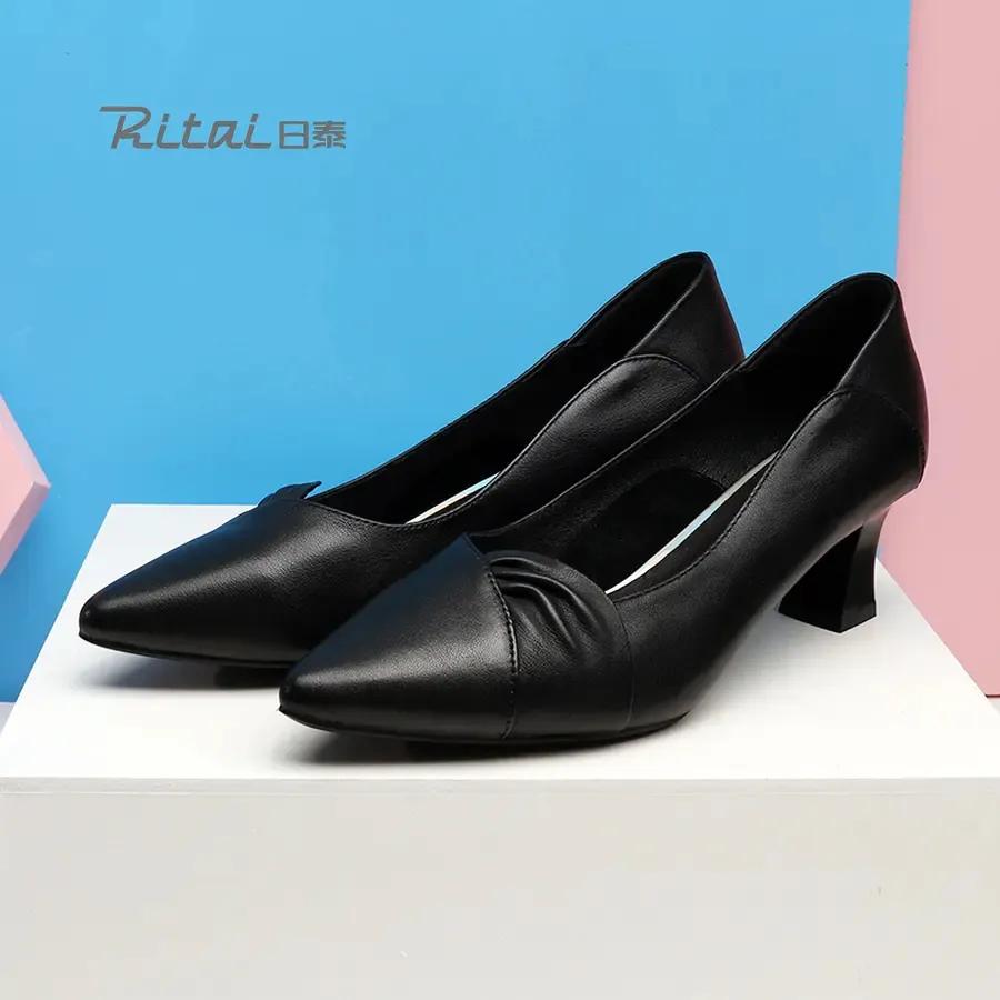 老师专用的几款鞋,教师鞋气质款