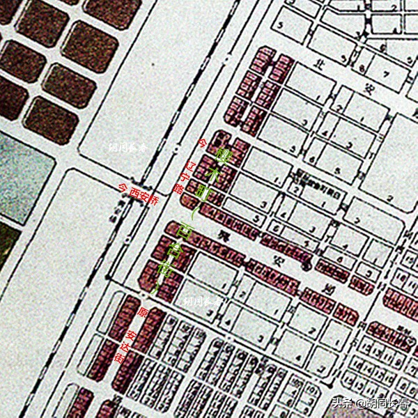 长春百合街在哪里,消失的胡同地点