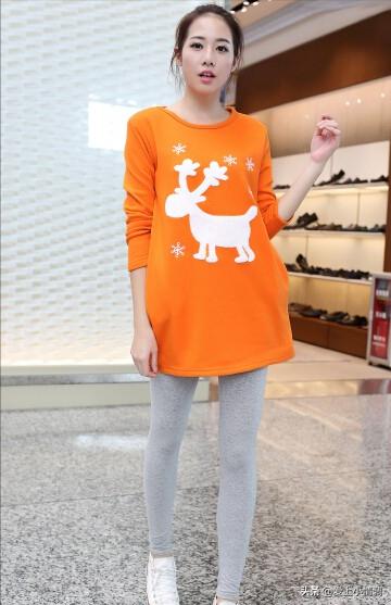 时尚孕妇装秋冬款上衣打底,孕妇冬款孕妇装上衣宽松