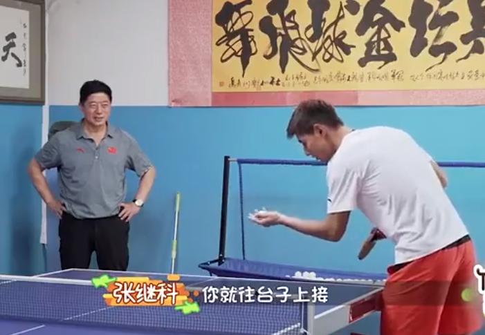 张继科教张常宁打球,张继科教球视频
