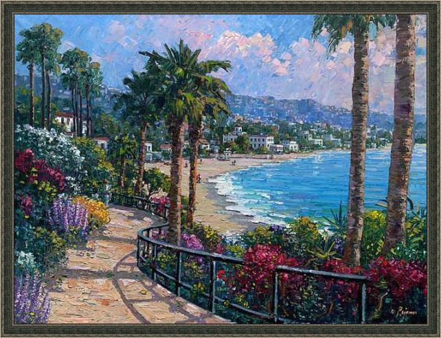 诗情画意风景画,意大利风景油画经典作品欣赏