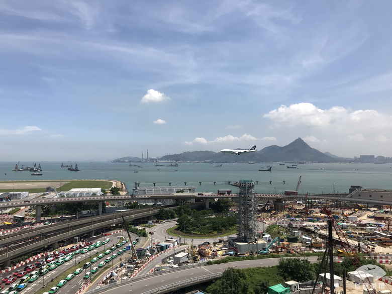 可能再难坐到的港航350！香港飞上海，几乎全程贴着海岸线飞行