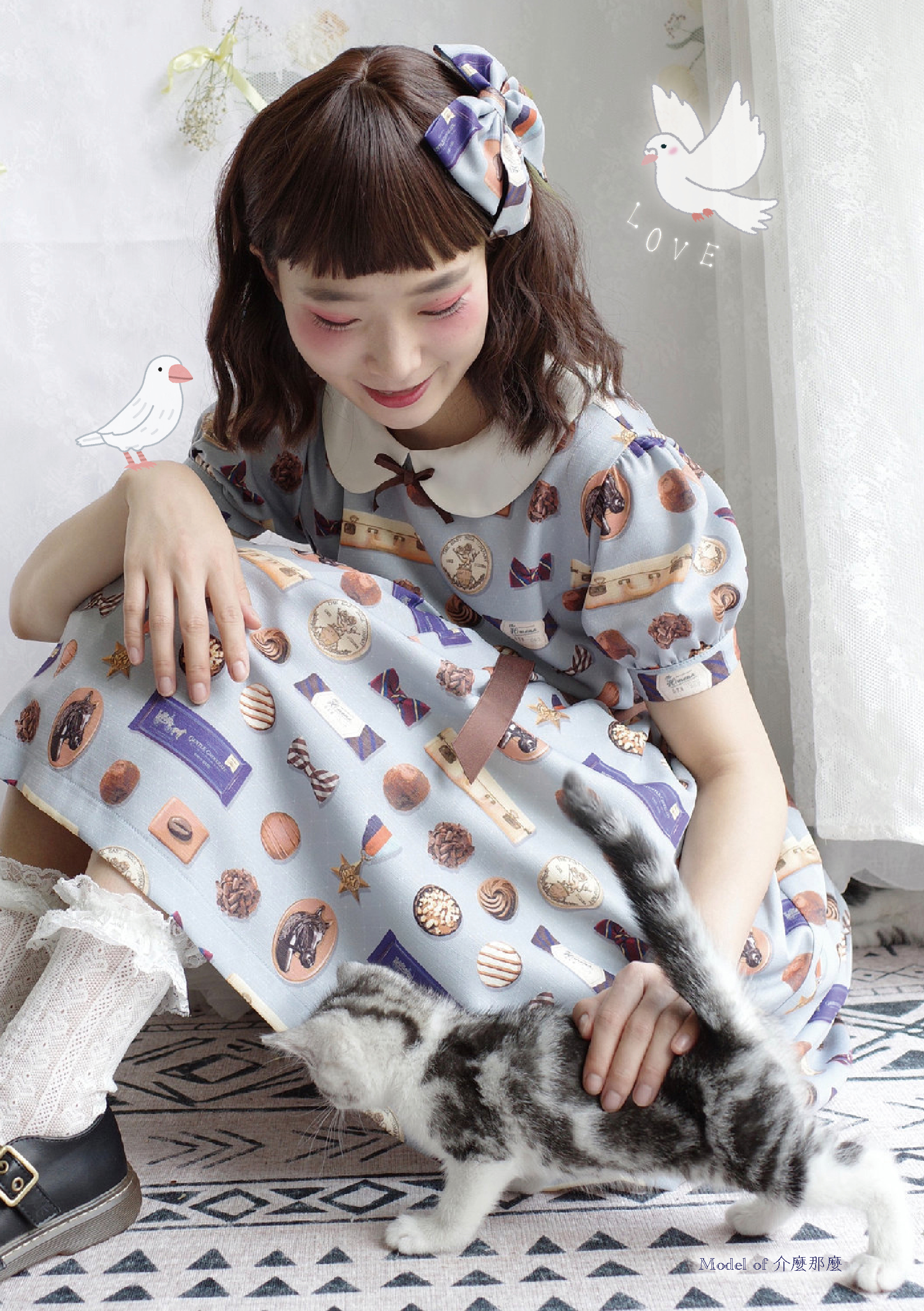 珍与花匣冬日恋曲lolita,冬日恋曲lolita穿搭