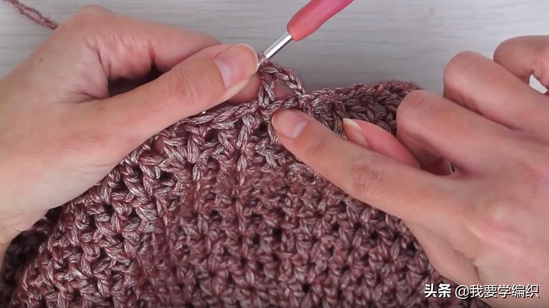 方形水桶包包的钩织教程,钩水桶包包编织教程