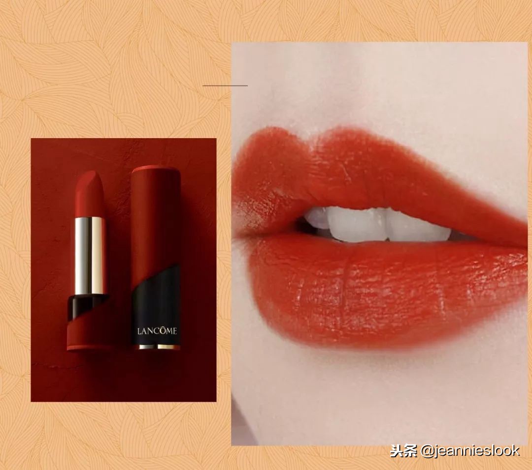 美式复古红口红色号,秋季口红推荐白皮