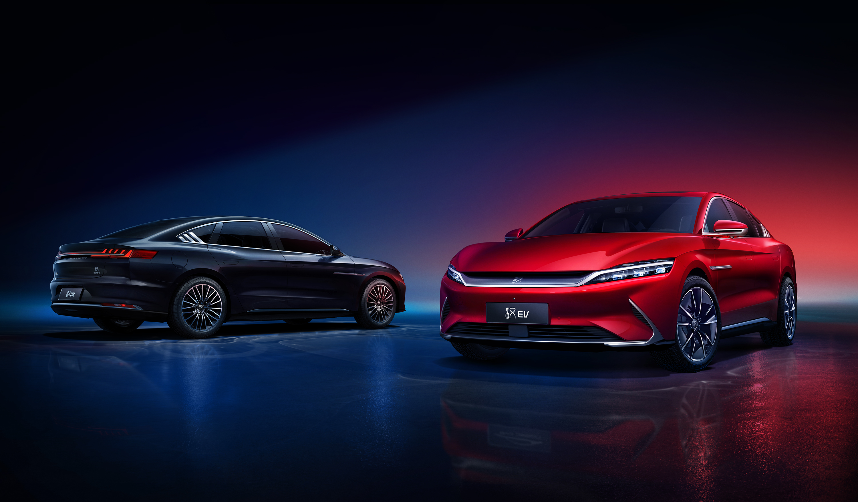 比亚迪汉酷炫照片,比亚迪汉图片高清大图壁纸