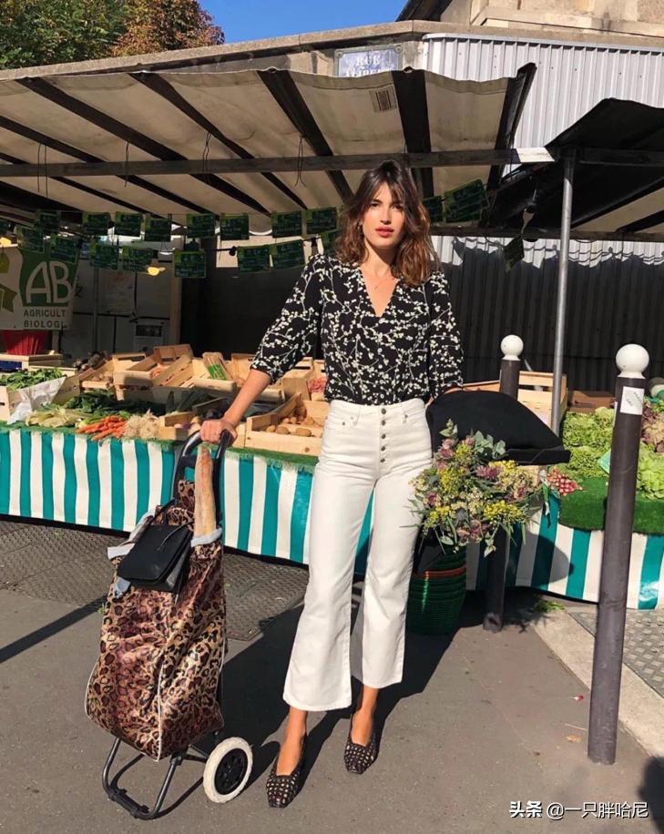 小个子微喇裤显瘦显高,微喇裤秋冬显瘦穿搭