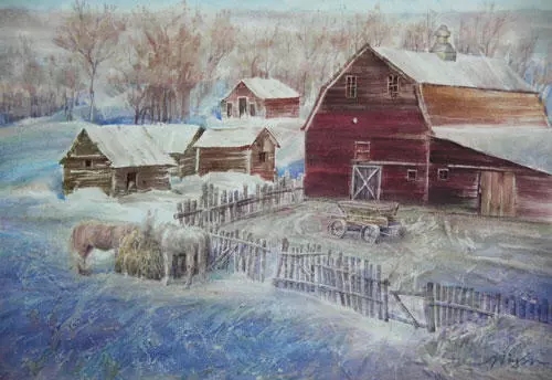 宁波著名水彩画家孙宁,孙宁水彩100幅欣赏