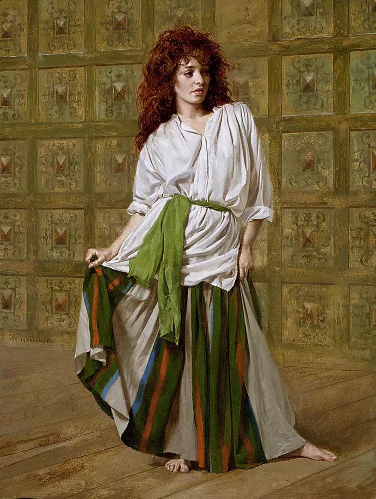 美国大画家油画,人物油画著名画家有谁