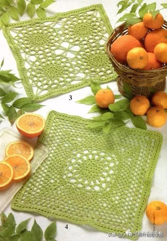 钩餐桌垫,钩餐桌垫视频教程