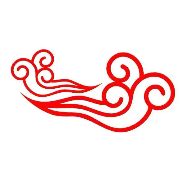 祥云瑞气篆刻图章,中国传统龙凤图案篆刻