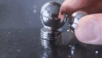 生活需要玩个球?钕磁铁片,搭配金属钢球,N种组合方式舒缓压力