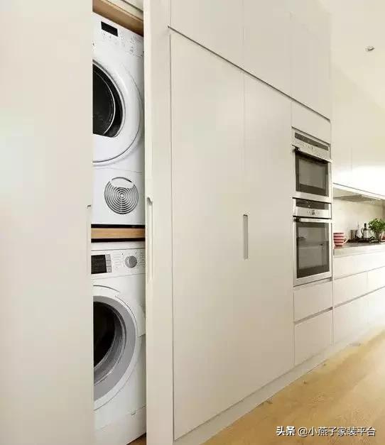 纠结洗衣机放哪?看看别人家的真实案例