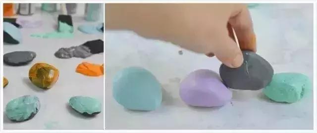 石头画简单幼儿园详细教程,简易石头手工绘画教程