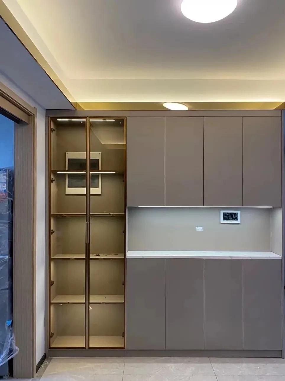 现代时尚2022年新款酒柜,现代简约酒柜餐边柜最佳效果图