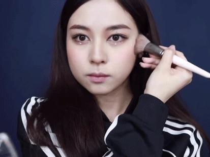 宣美lalalay眼妆教程,宣美眼妆