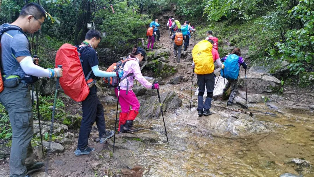 徒步穿越北驼梁完整版,穿越花海古道游记
