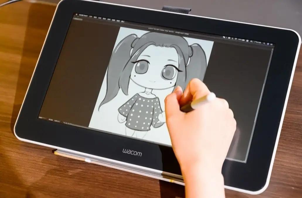 wacomdth-1620数位屏,wacom数位屏绘画
