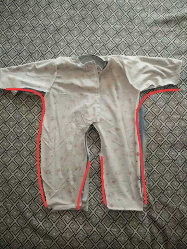 0-4个月婴儿衣服自制简单,东莞婴儿棉花连体哈衣