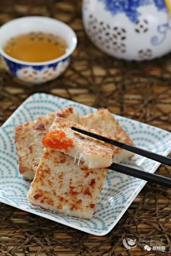 超好吃的广式萝卜糕附教程,现成萝卜糕怎么煎