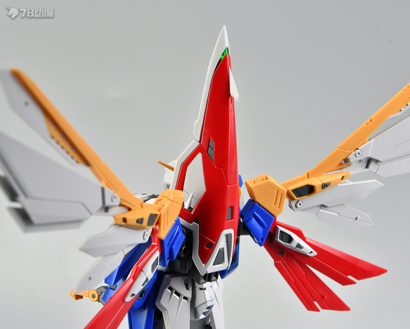 万代高达rgrx78-2,万代rg飞翼零式高达