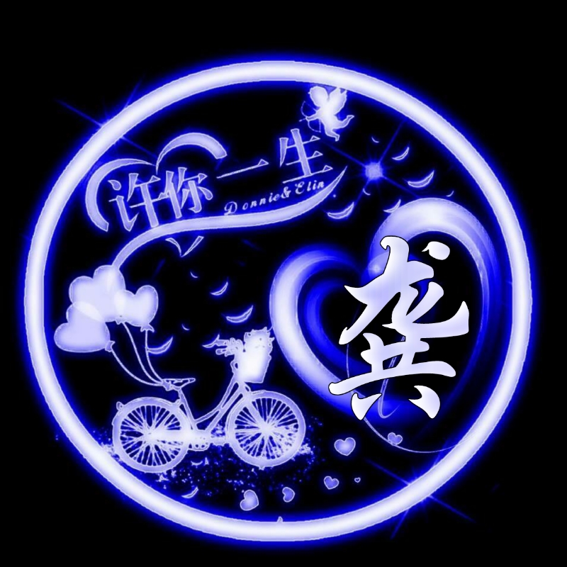 挚爱一生的姓氏头像,任字姓氏专属头像荧光