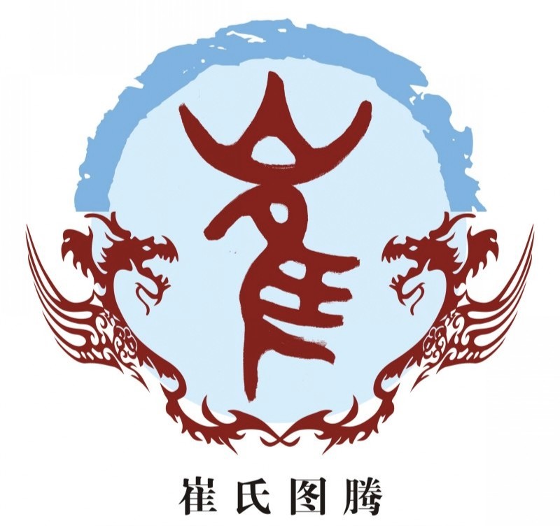 中国姓氏起源分布地图高清,100个姓氏图腾有你的姓吗