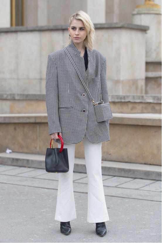 复古百搭千鸟格,春季千鸟格复古