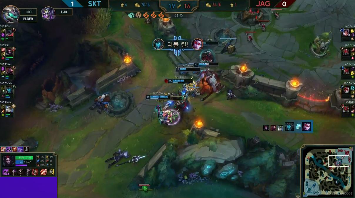 skt职业选手操作集锦,skt惊人翻盘