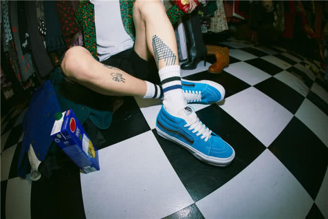 时髦气质鞋,时尚穿搭vans