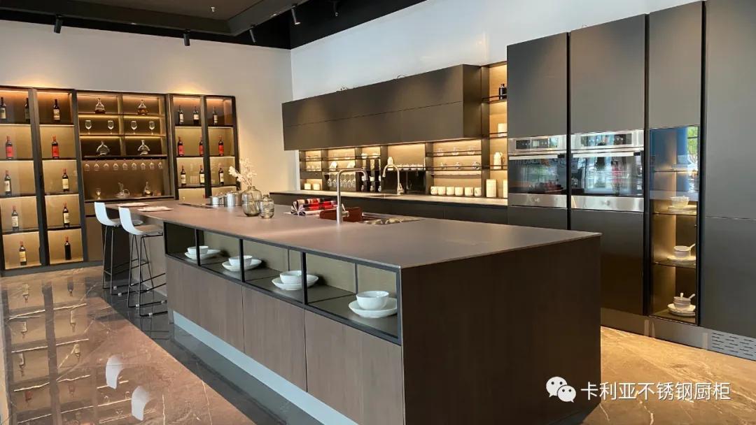 卡利亚315不锈钢橱柜官网,现代轻奢风格卡利亚不锈钢橱柜